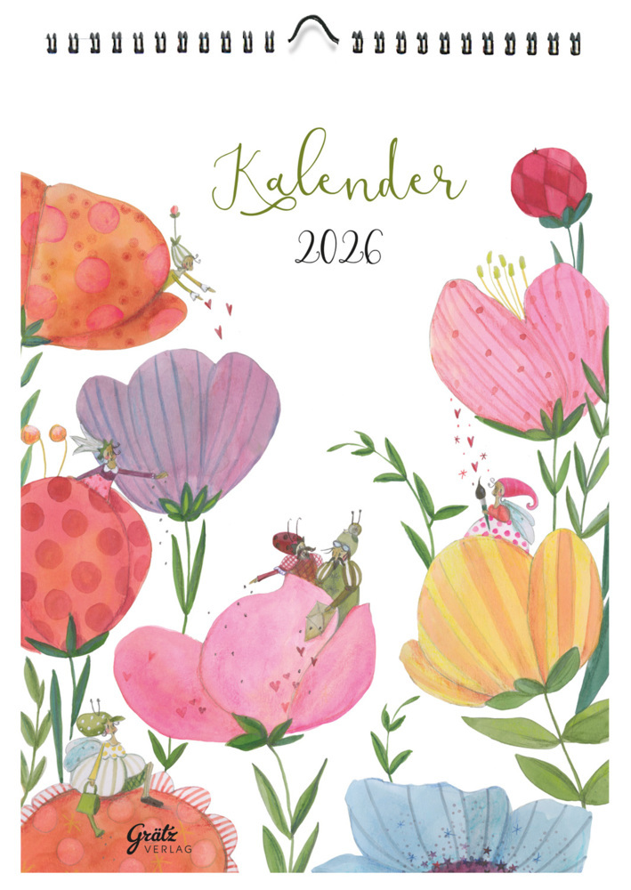 Wochenplaner Blumen 2026 main product photo