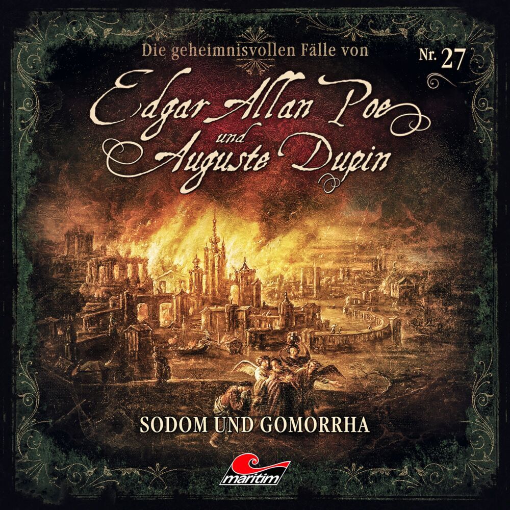Die geheimnisvollen Fälle von Edgar Allan Poe und Auguste Dupin - Sodom und Gomorrha, 1 Audio-CD main product photo