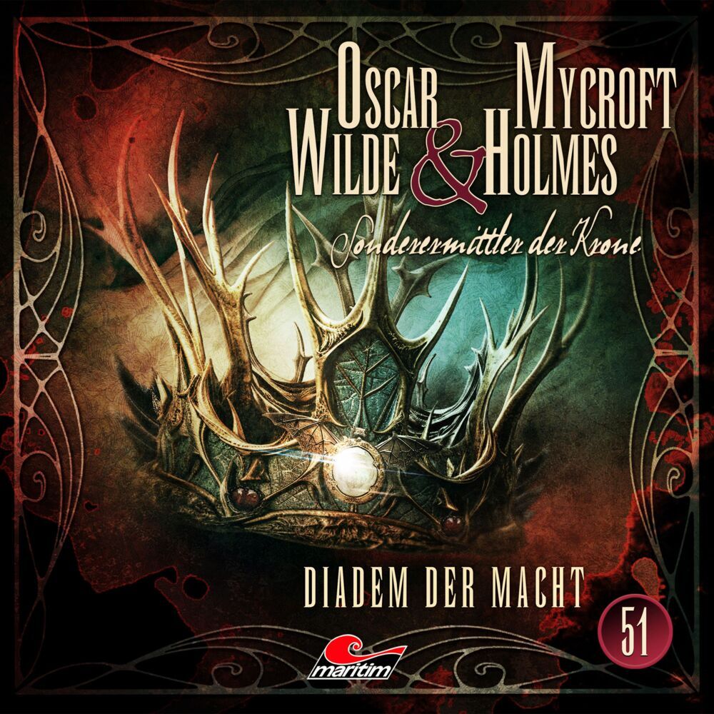 Oscar Wilde & Mycroft Holmes - Diadem der Macht, 1 Audio-CD main product photo