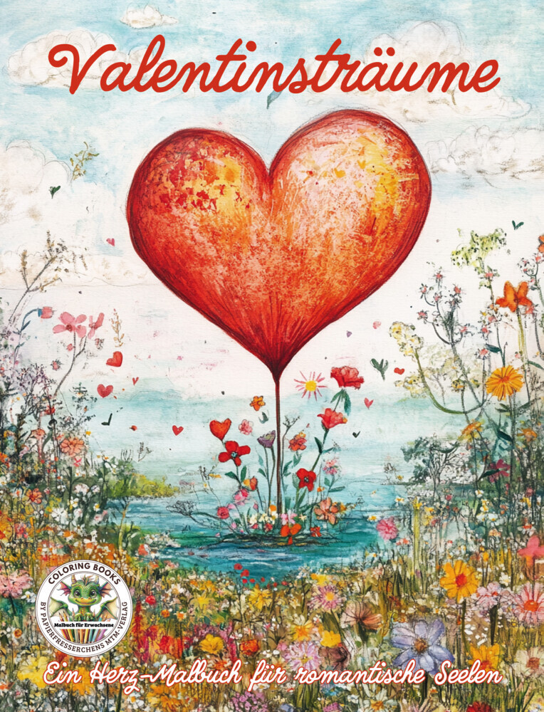 Valentinsträume - Ein Herz-Malbuch für romantische Seelen main product photo