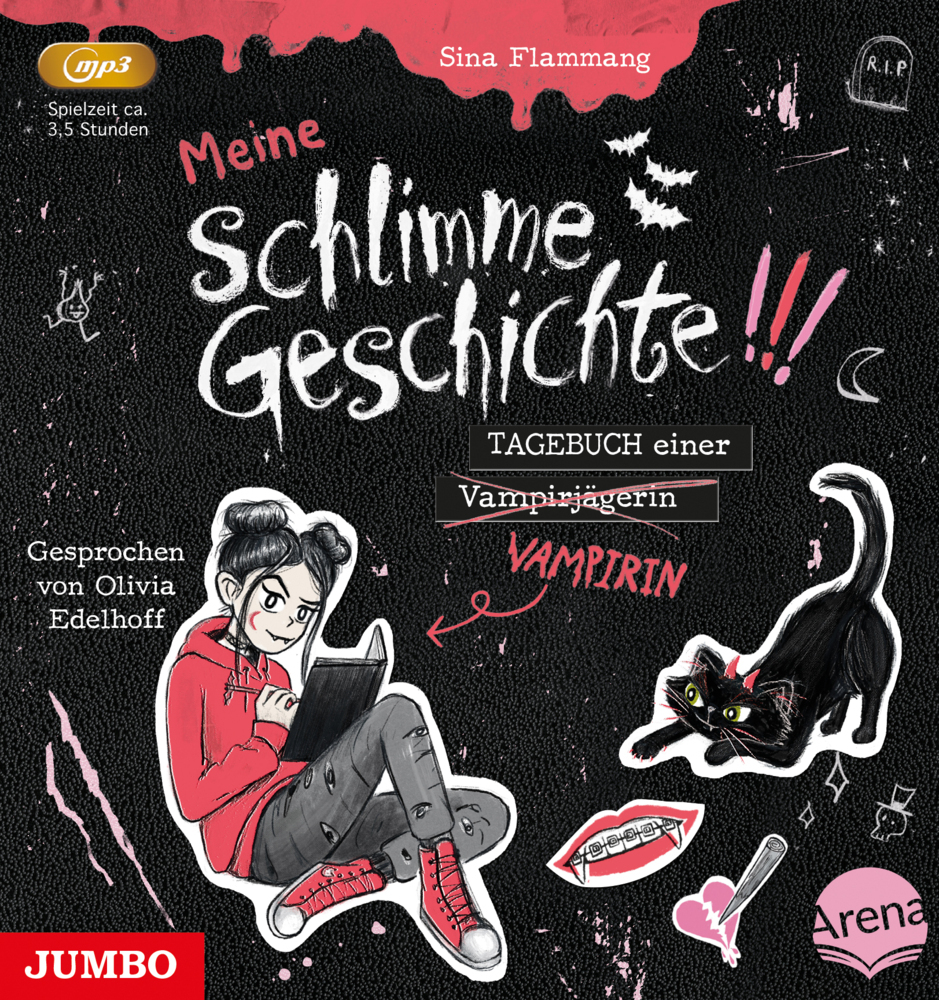 Meine schlimme Geschichte!!!Tagebuch einer Vampiri, 1 Audio-CD main product photo