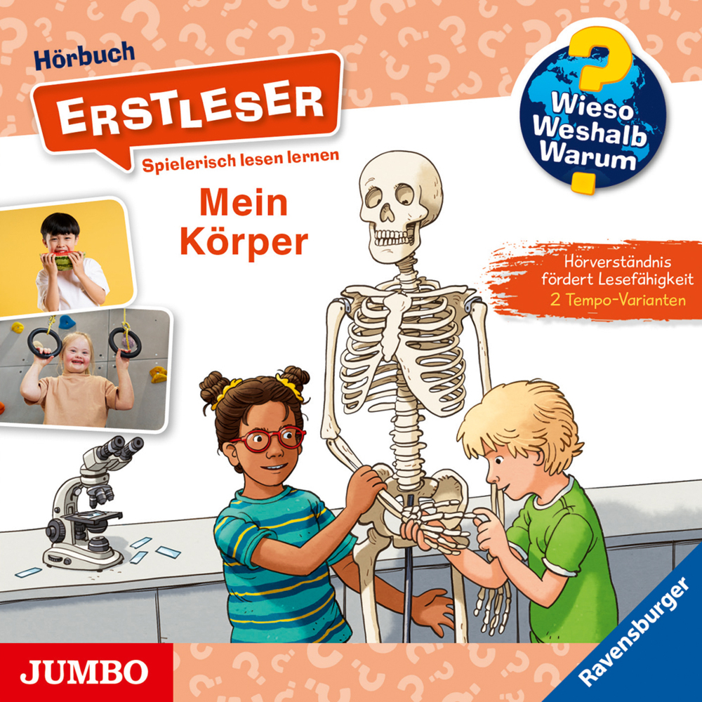 Wieso? Weshalb? Warum? Erstleser: Mein Körper, 1 Audio-CD main product photo