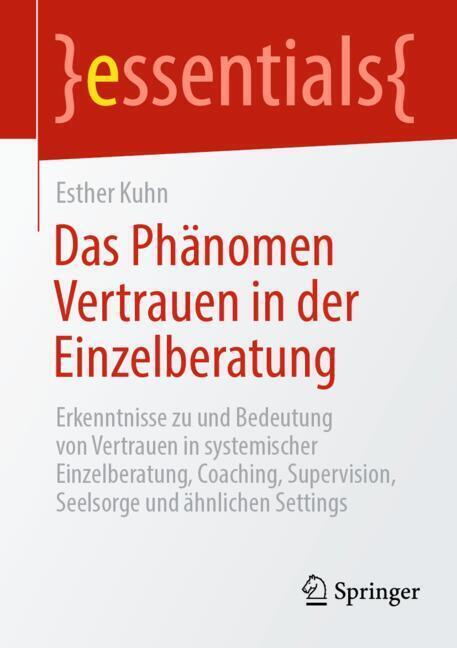 Das Phänomen Vertrauen in der Einzelberatung main product photo