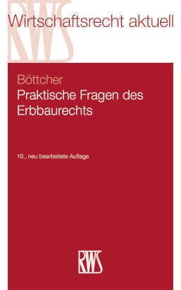 Praktische Fragen des Erbbaurechts main product photo