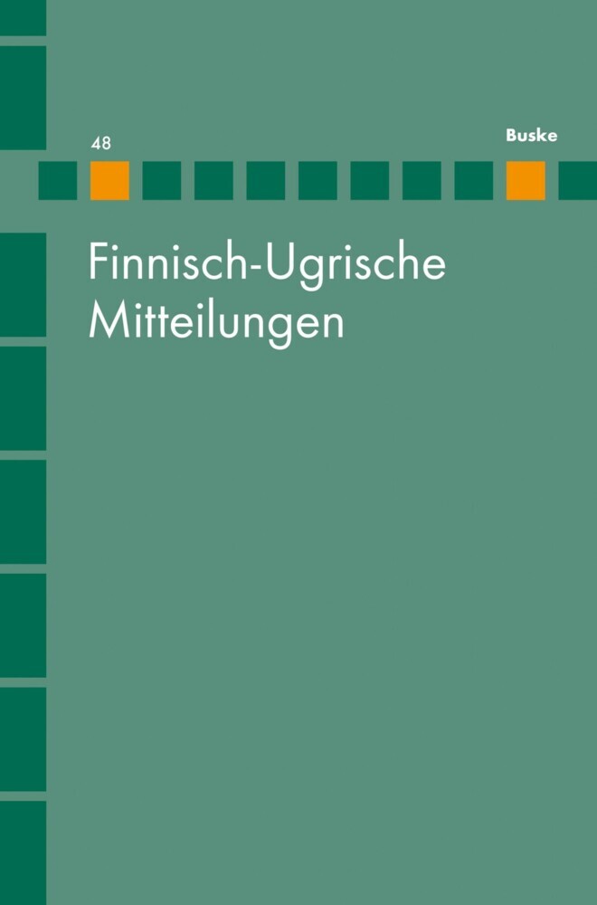 Finnisch-Ugrische Mitteilungen 48 main product photo