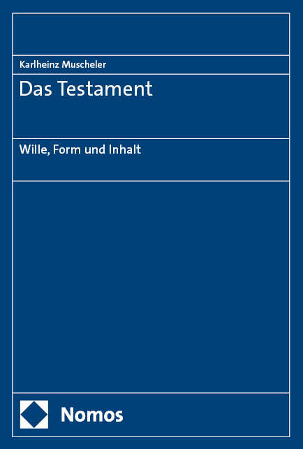 Das Testament main product photo