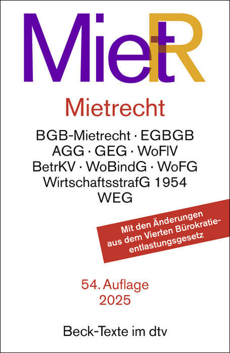 Mietrecht main product photo
