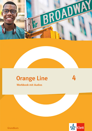 Orange Line 4 Grundkurs, m. 1 Beilage