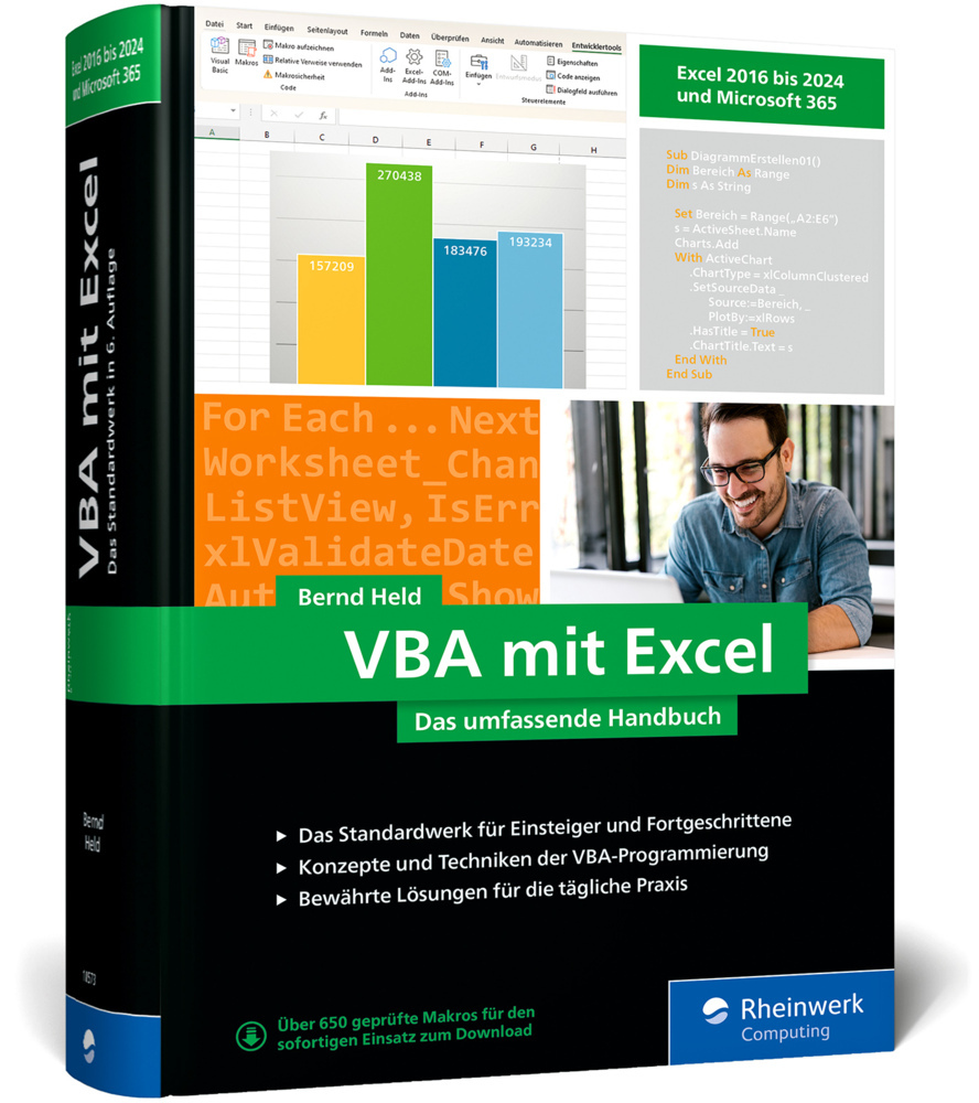 VBA mit Excel main product photo