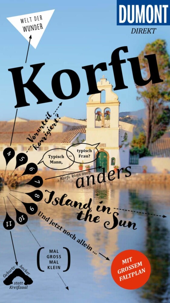DUMONT direkt Reiseführer E-Book Korfu main product photo