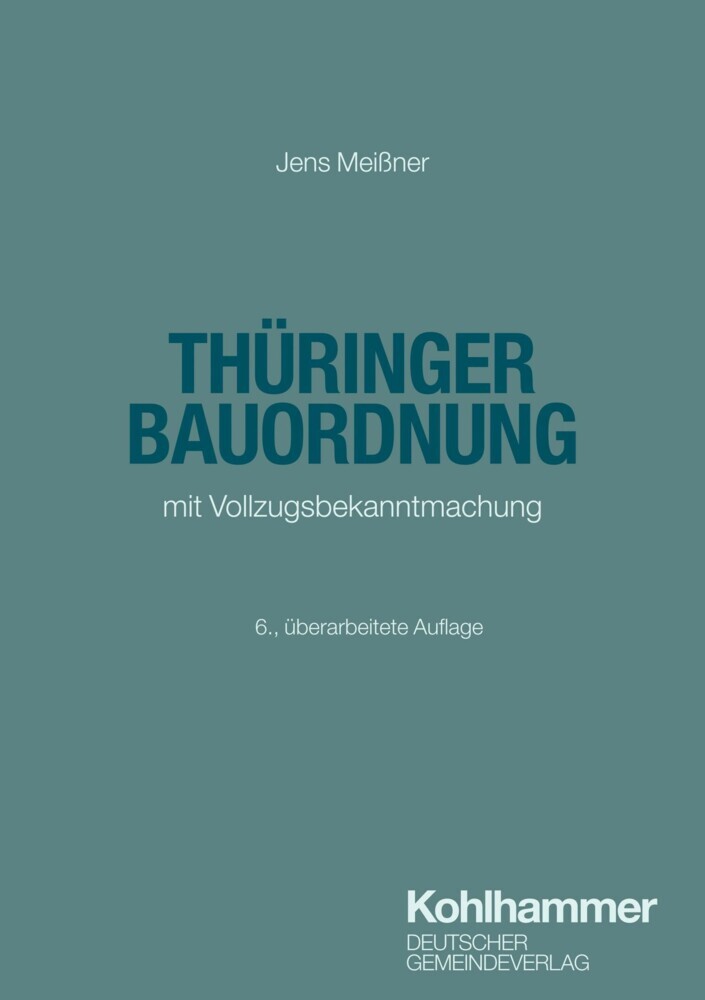 Thüringer Bauordnung main product photo