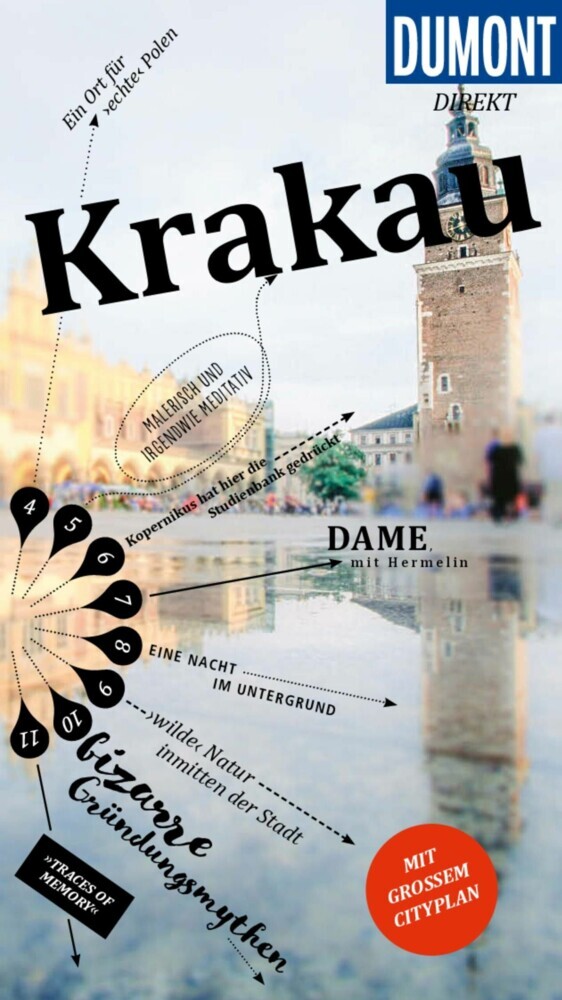 DUMONT direkt Reiseführer E-Book Krakau main product photo