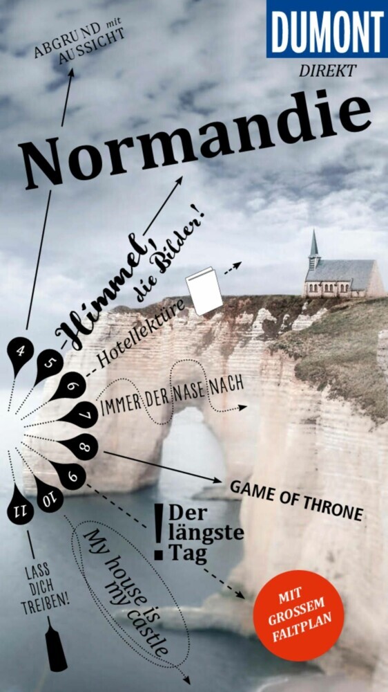 DUMONT direkt Reiseführer E-Book Normandie main product photo