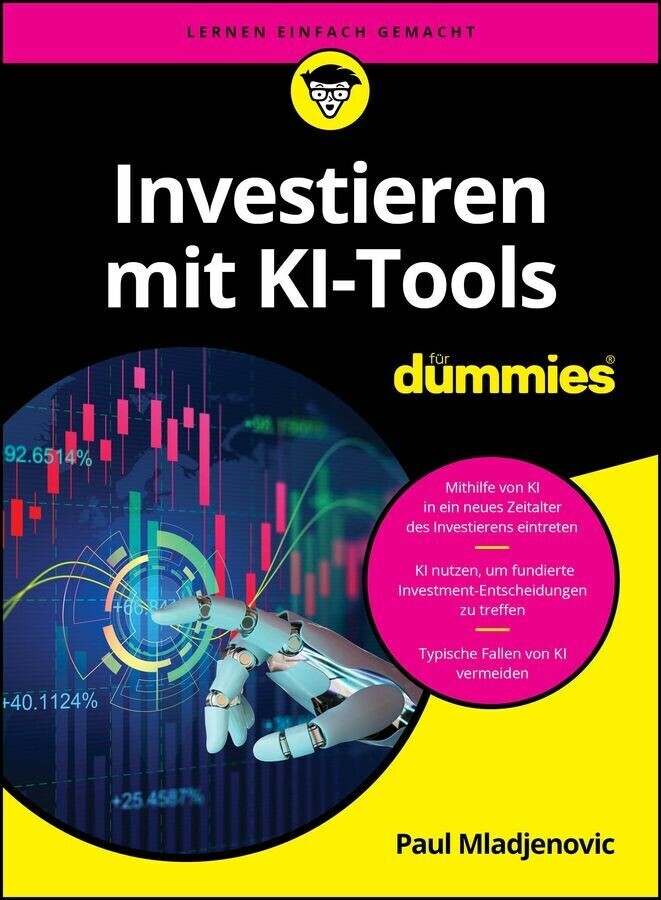 Investieren mit KI-Tools für Dummies main product photo