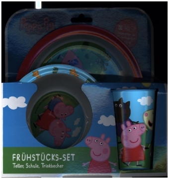 Peppa Pig 3tlg. Frühstücksset PP