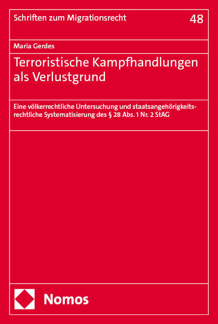 Terroristische Kampfhandlungen als Verlustgrund main product photo
