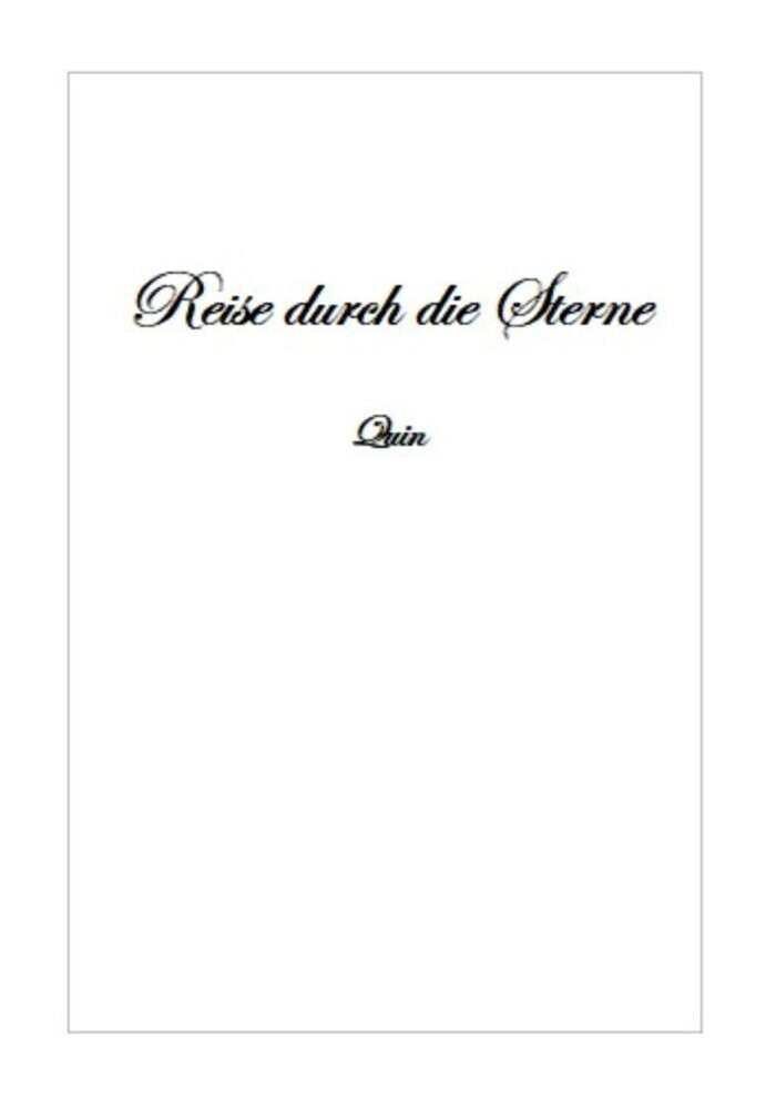 Reise durch die Sterne main product photo