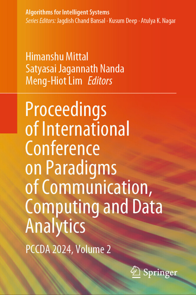 Proceedings of International Conference on Paradigms of Communication, Computing and Data Analytics main product photo