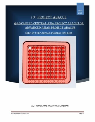 Advanced Central Asiaproject Abacus (or) Advanced Asian Project Abacus