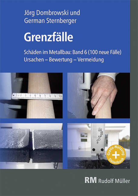Schäden im Metallbau Band 6 Grenzfälle-Buch main product photo