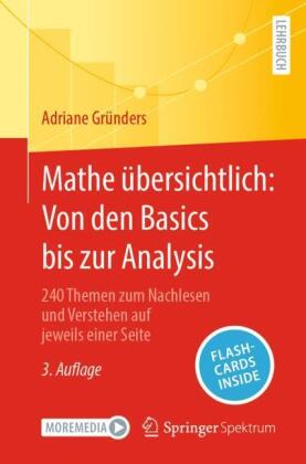 Mathe übersichtlich: Von den Basics bis zur Analysis, m. 1 Buch, m. 1 E-Book