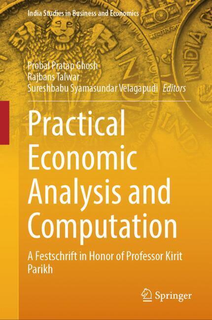 Practical Economic Analysis and Computation main product photo