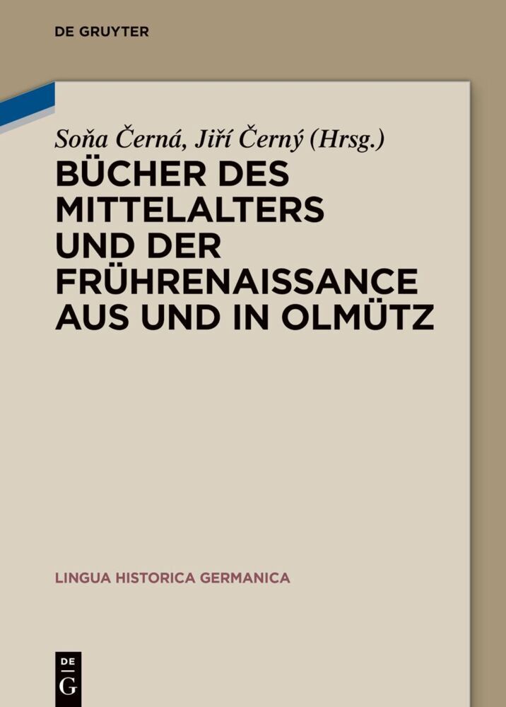 Bücher des Mittelalters und der Frührenaissance aus und in Olmütz main product photo