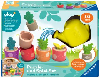 Play+ Puzzle- und Spiel-Set: Meine kleinen Pflanzen