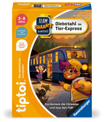 tiptoi® Team SMART ermittelt  Diebstahl im Tier-Express
