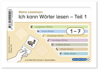 Ich kann Wörter lesen - Teil 1 - Meine Lesedosen 1-7 im Set