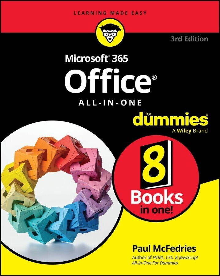 Microsoft 365 Office All-in-One For Dummies main product photo