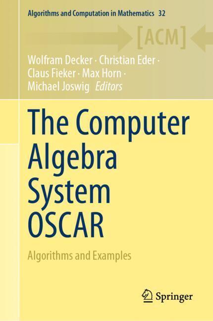 The Computer Algebra System OSCAR main product photo