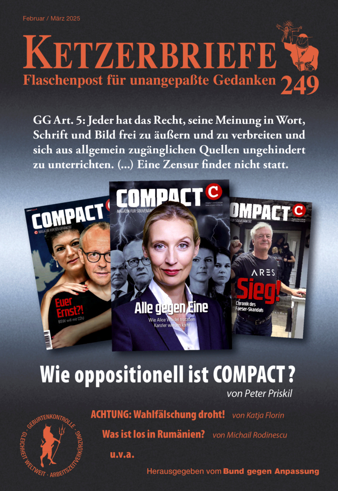 Wie oppositionell ist COMPACT? main product photo