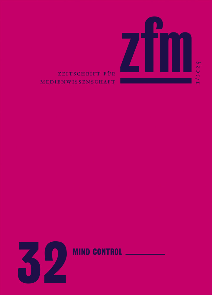 Zeitschrift für Medienwissenschaft 32 main product photo