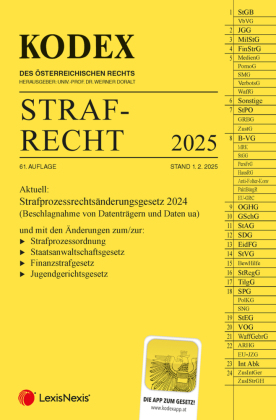 KODEX Strafrecht 2025 - inkl. App