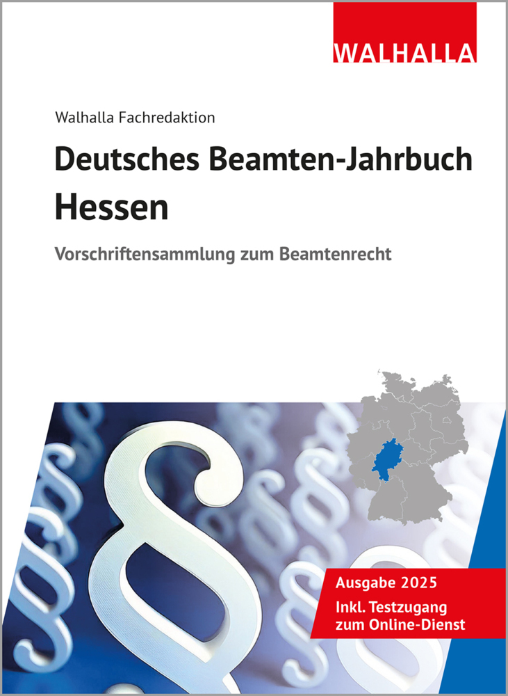 Deutsches Beamten-Jahrbuch Hessen 2025 main product photo