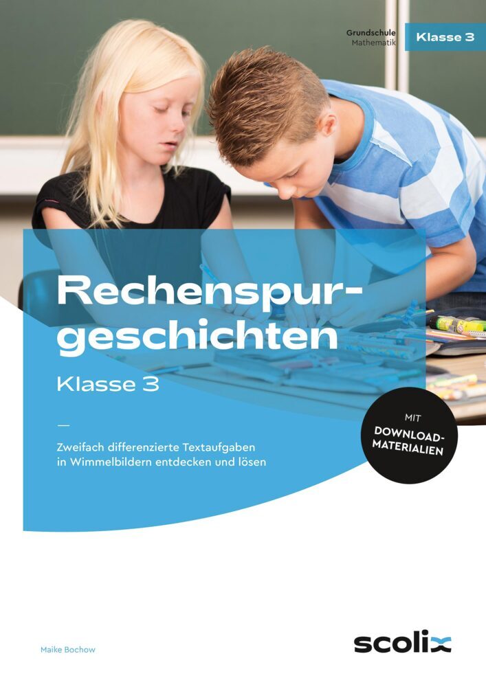 Rechenspurgeschichten Klasse 3 main product photo