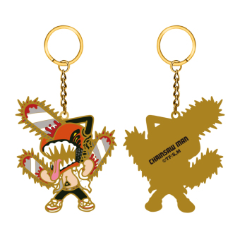 Emaille Metal Keychains - Chainsaw Man - Chibi Design