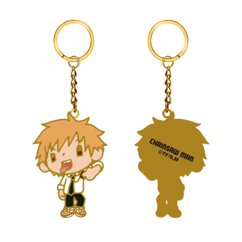 Chainsaw Man - Emaille Metal Keychain