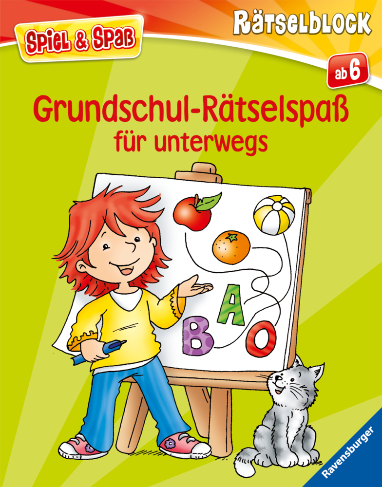 Spiel & Spaß - Grundschul-Rätselspaß für unterwegs main product photo