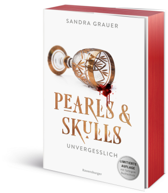Pearls & Skulls, Band 2: Unvergesslich. Knisternde Enemies to Lovers Romantasy mit Vampiren - limitierte Auflage mit Farbschnitt!