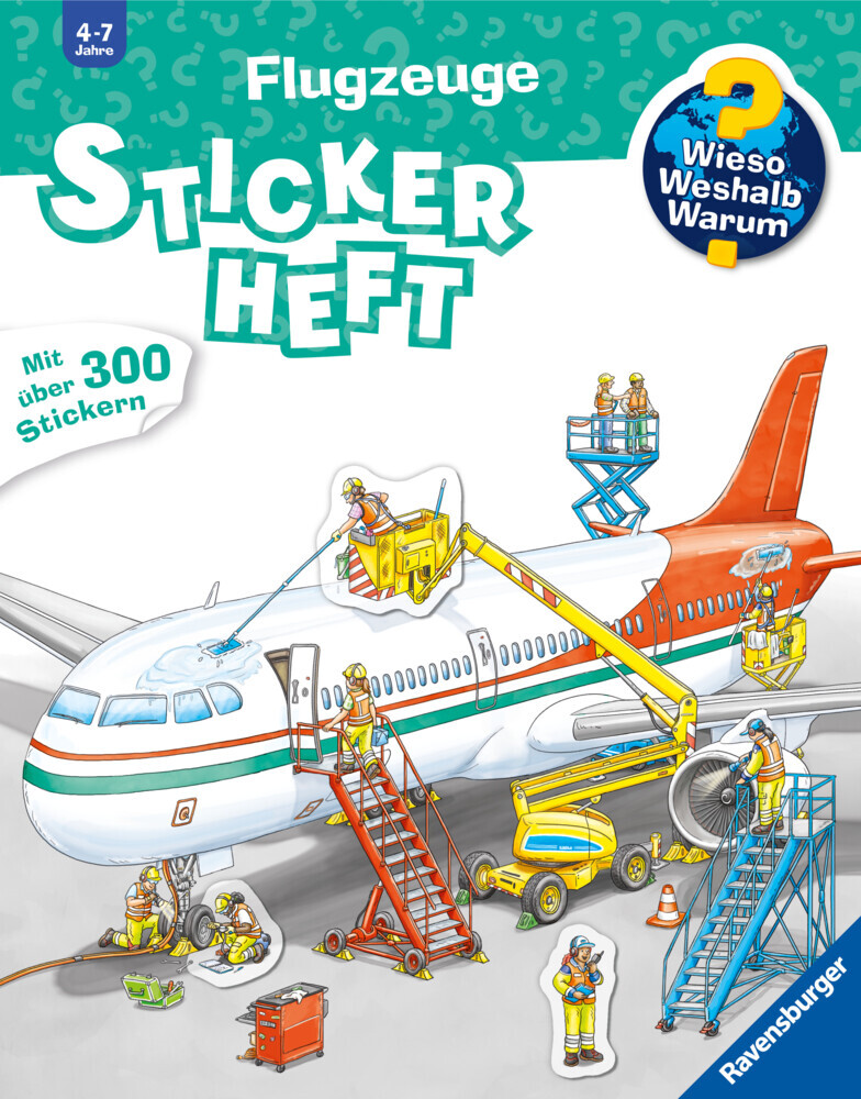 Wieso? Weshalb? Warum? Stickerheft - Flugzeuge main product photo