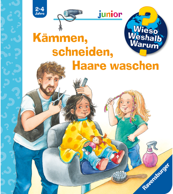 Wieso? Weshalb? Warum? junior, Band 79 - Kämmen, schneiden, Haare waschen main product photo