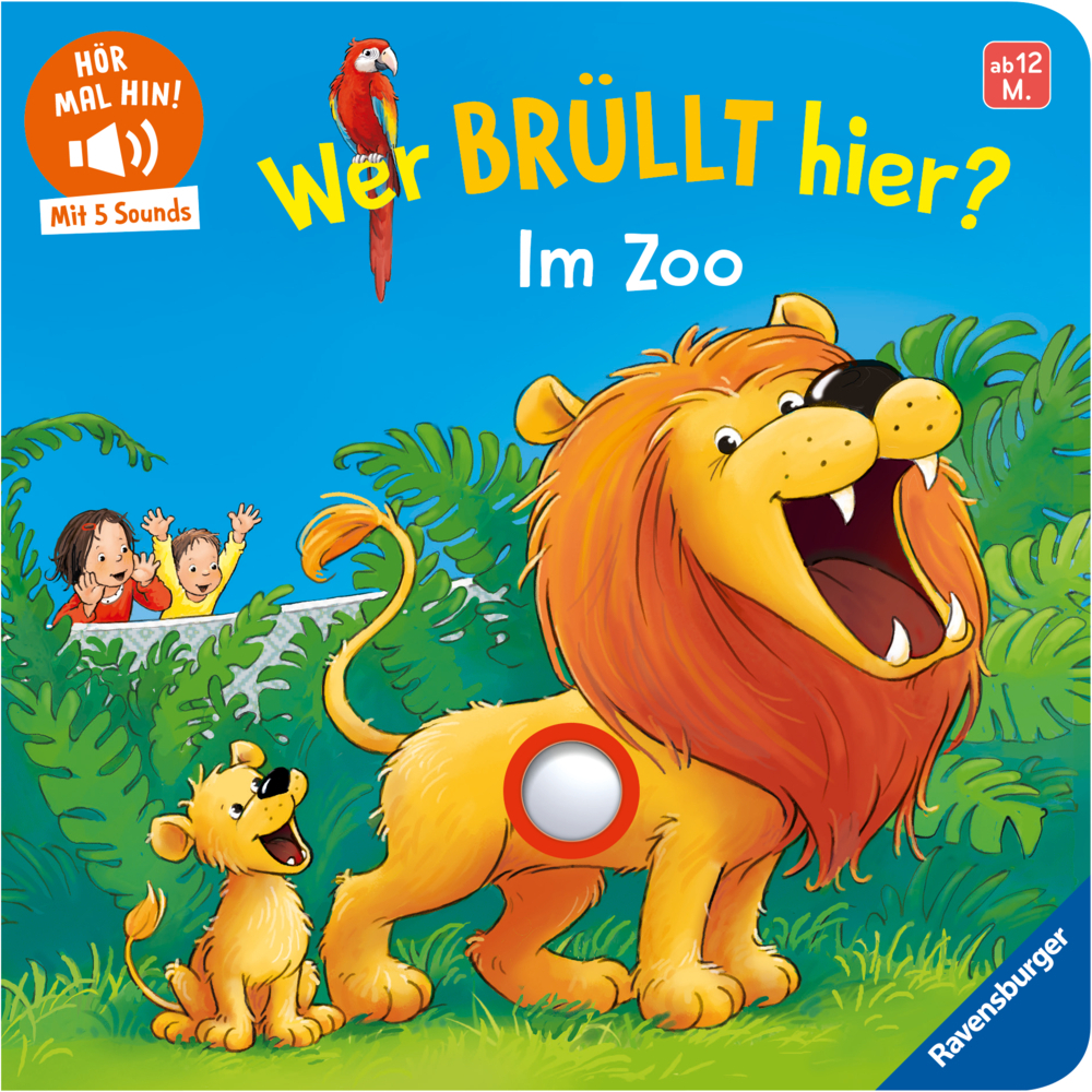 Hör mal hin - Wer brüllt hier? Im Zoo main product photo