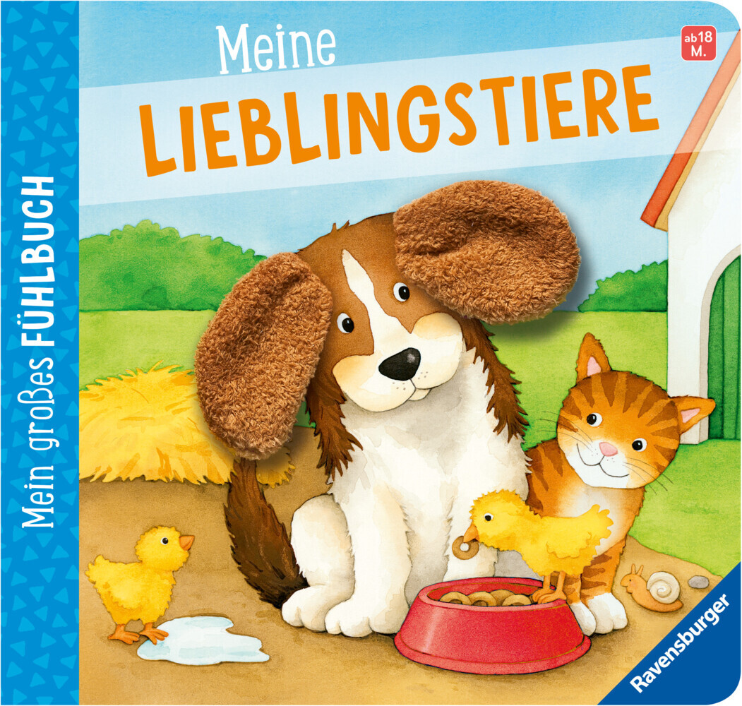 Mein großes Fühlbuch: Meine Lieblingstiere main product photo