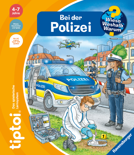 tiptoi® Wieso? Weshalb? Warum? - Bei der Polizei main product photo
