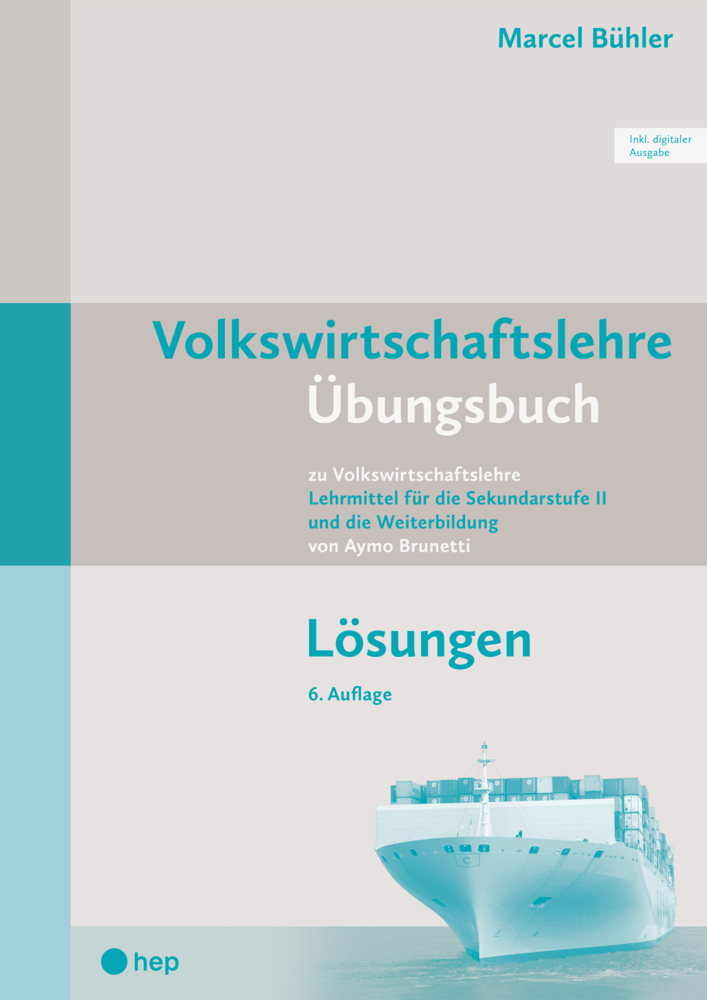 Volkswirtschaftslehre Übungsbuch Lösungen (Print inkl. E-Book Edubase) main product photo
