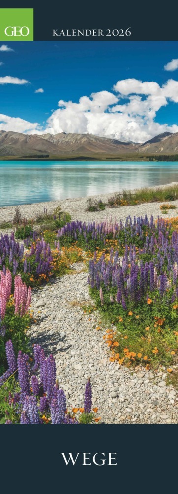 GEO Wege 2026 - Wand-Kalender - Reise-Kalender - Poster-Kalender - 25x69 main product photo