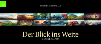 GEO Panorama: Der Blick ins Weite 2026 - Panorama-Kalender - Wand-Kalender - Großformat-Kalender - 137x60
