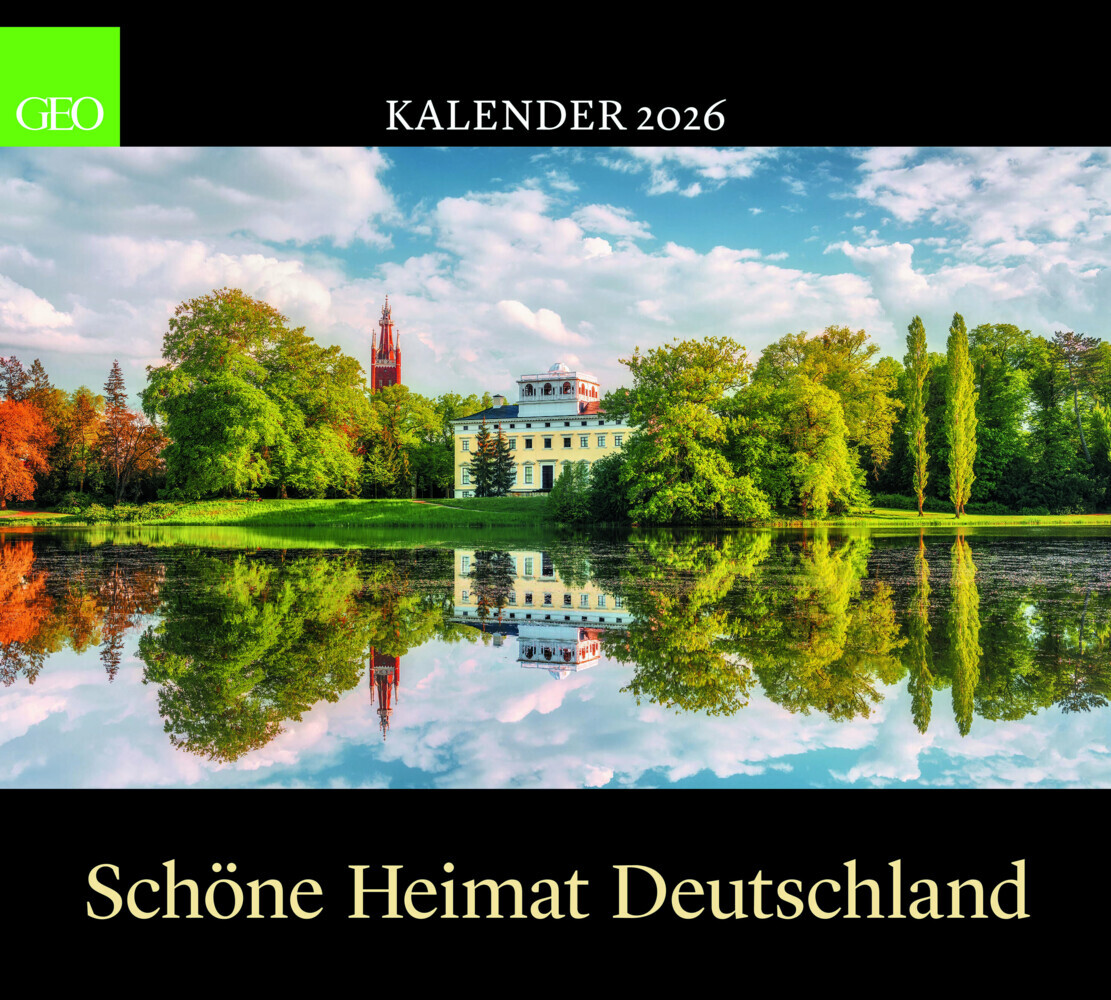 GEO Schöne Heimat Deutschland 2026 - Wand-Kalender - Poster-Kalender - Landschafts-Fotografie - 50x45 main product photo